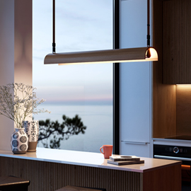 Aluet S/100 Indirect Pendant Light